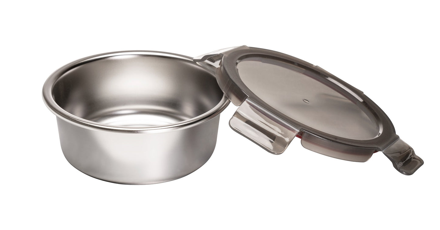 Stainless Steel Container Round 600ml